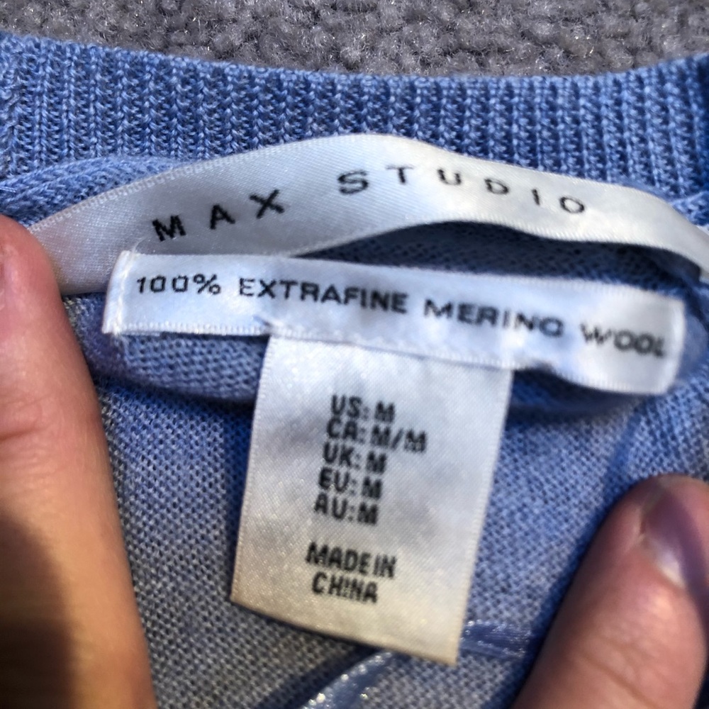 Blue sweater - Picture 2 of 2